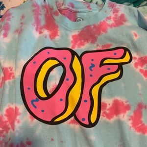 Authentic Odd Future tie-dye shirt